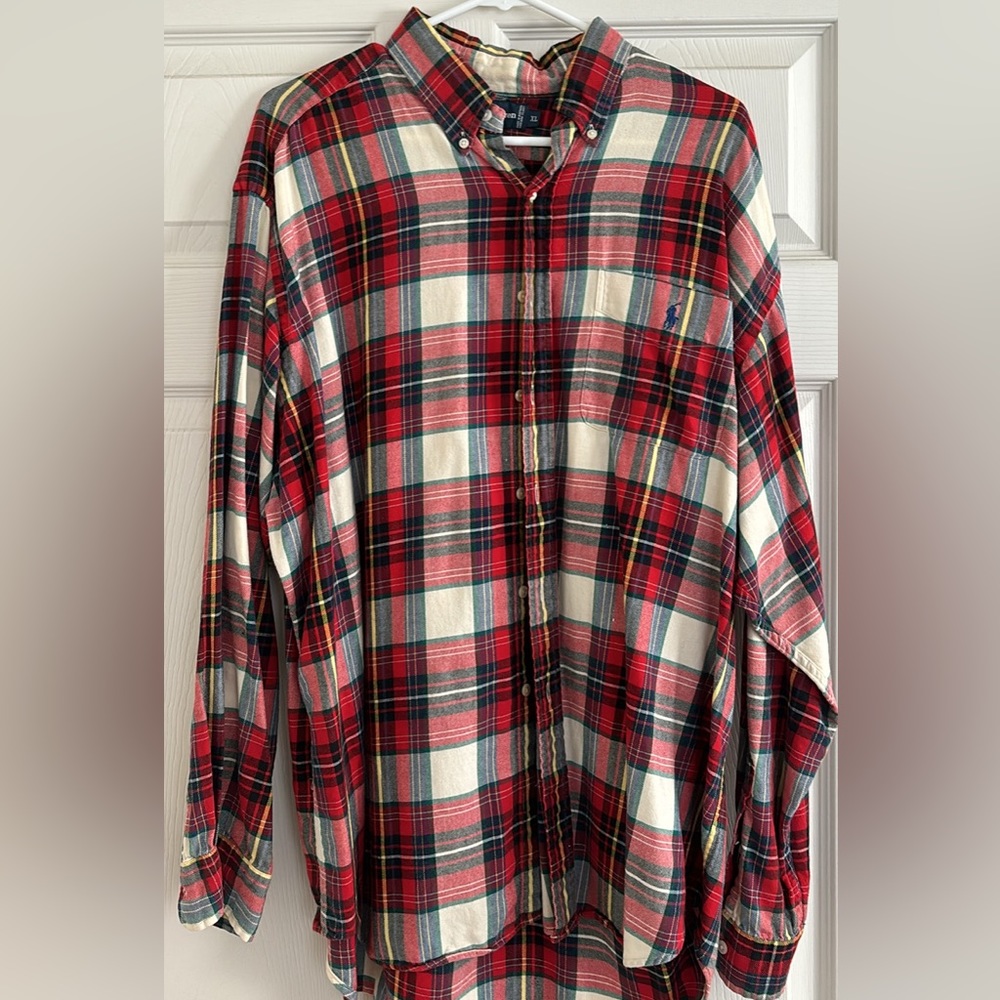 RL men’s flannel